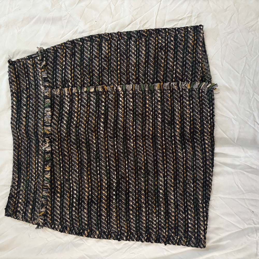 LOFT Textured Multicolor Skirt